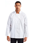 Artisan Collection by Reprime Unisex Studded Front Long-Sleeve Chef's Jacket Reprime
