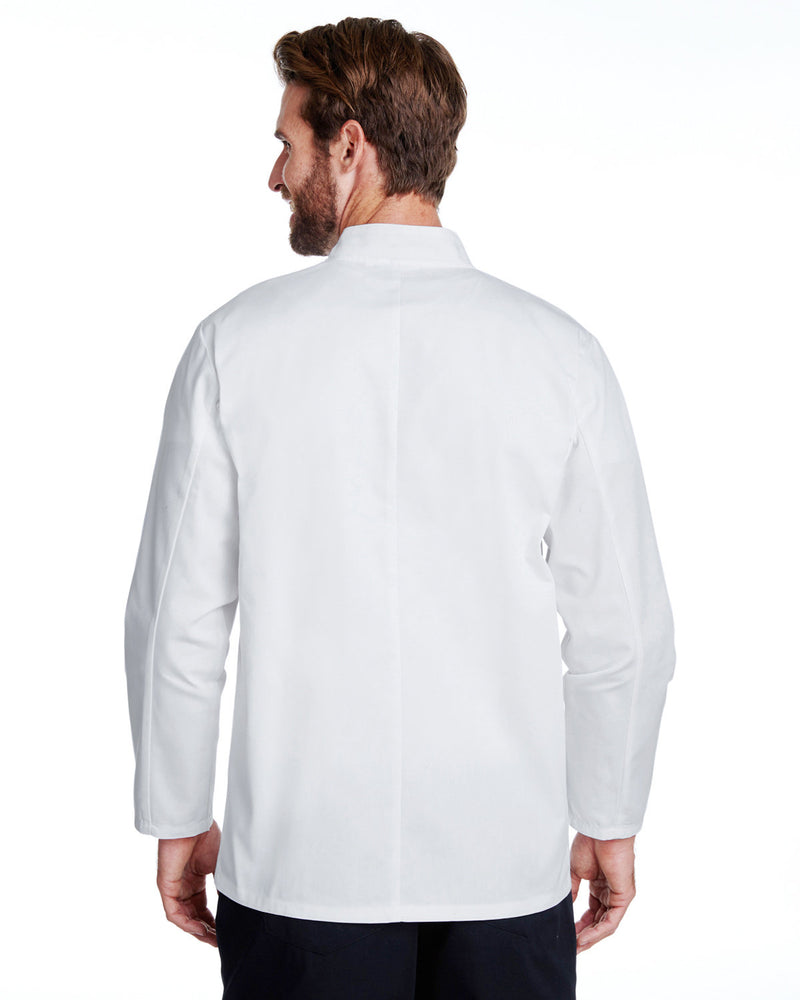 Artisan Collection by Reprime Unisex Studded Front Long-Sleeve Chef&