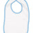 Rabbit Skins Infant Contrast Trim Premium Jersey Bib Rabbit Skins
