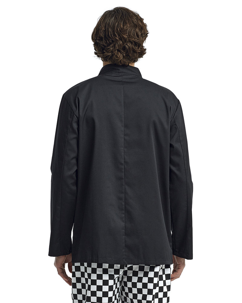 Artisan Collection by Reprime Unisex Studded Front Long-Sleeve Chef&