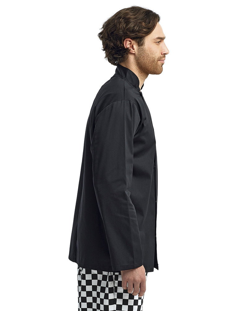 Artisan Collection by Reprime Unisex Studded Front Long-Sleeve Chef&