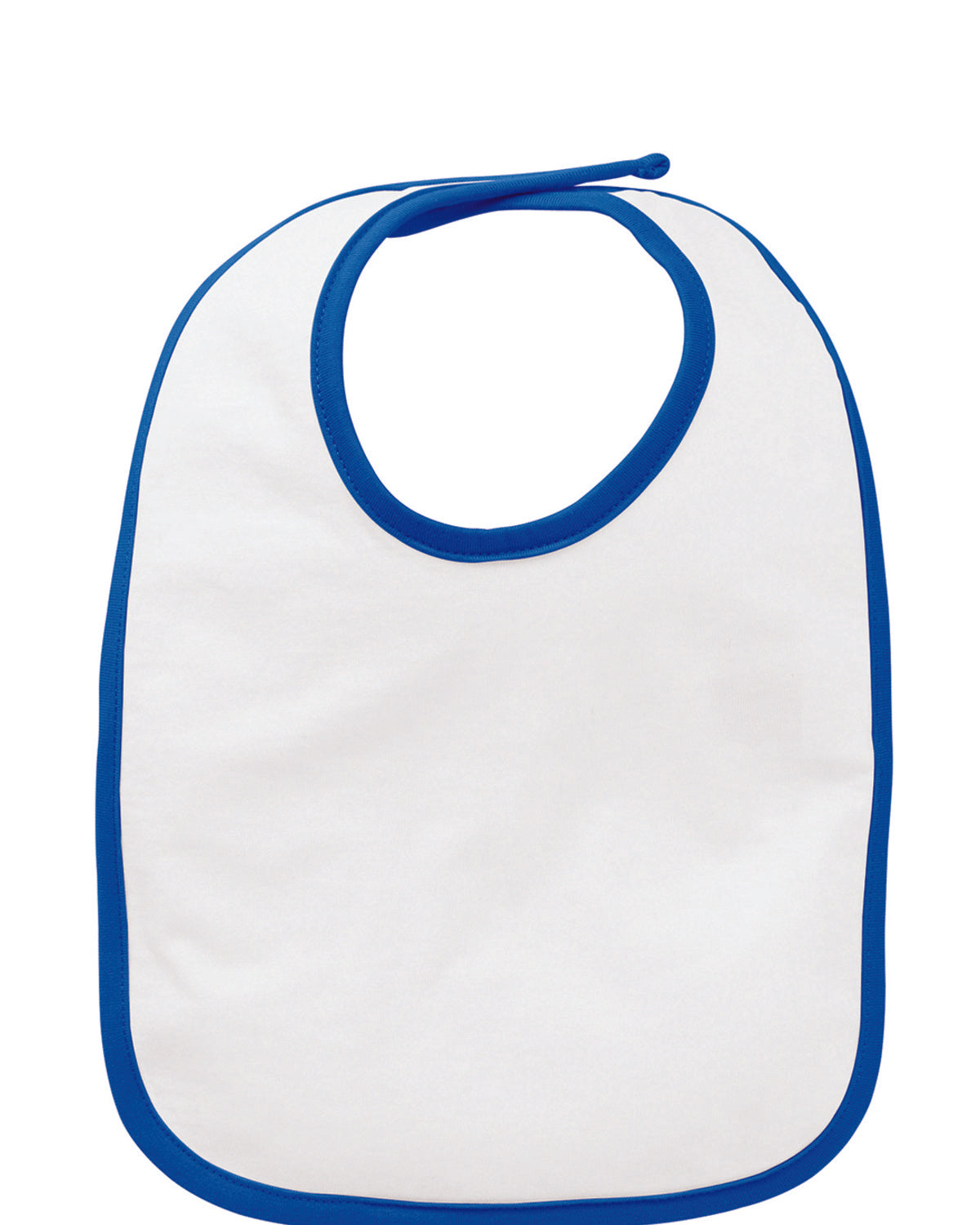 Rabbit Skins Infant Contrast Trim Premium Jersey Bib Rabbit Skins