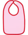 Rabbit Skins Infant Contrast Trim Premium Jersey Bib Rabbit Skins