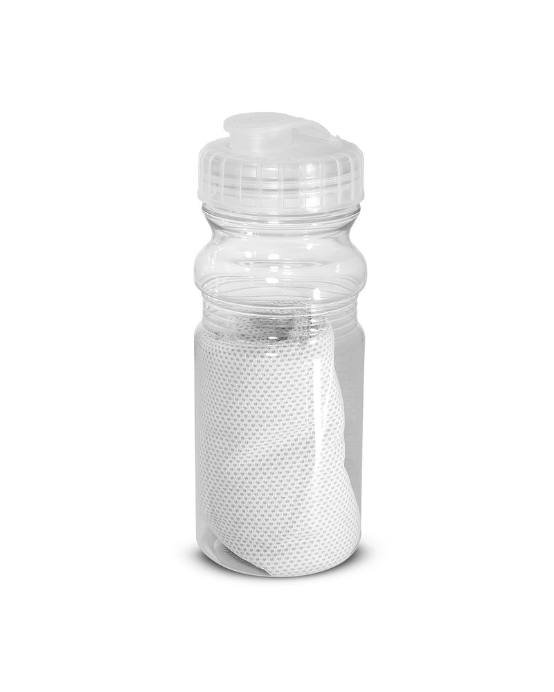 Prime Line Cooling Towel In Water Bottle