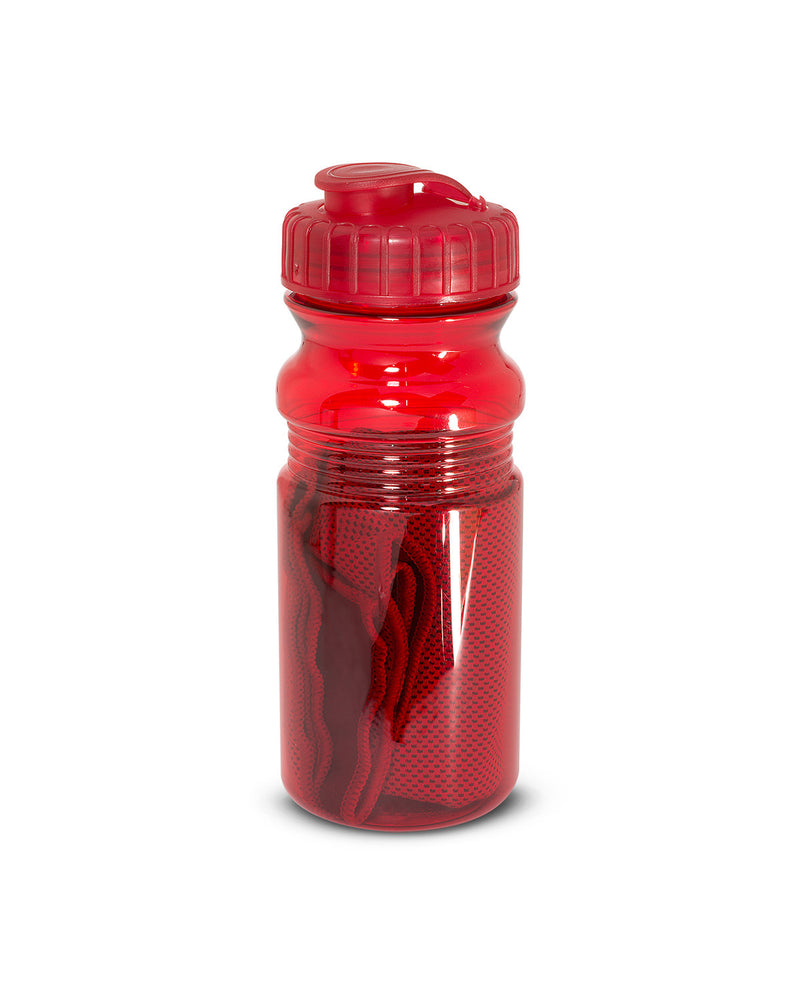 Prime Line Cooling Towel In Water Bottle