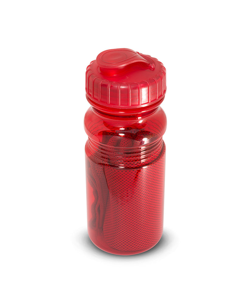 Prime Line Cooling Towel In Water Bottle