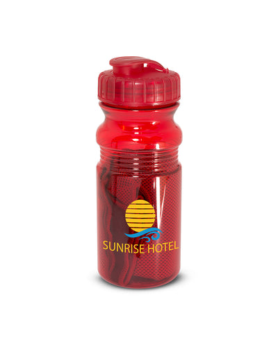 Prime Line Cooling Towel In Water Bottle
