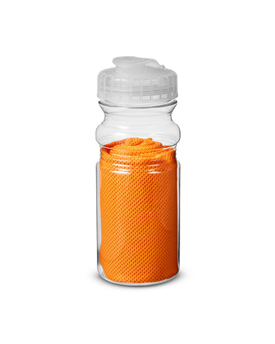 Prime Line Cooling Towel In Water Bottle