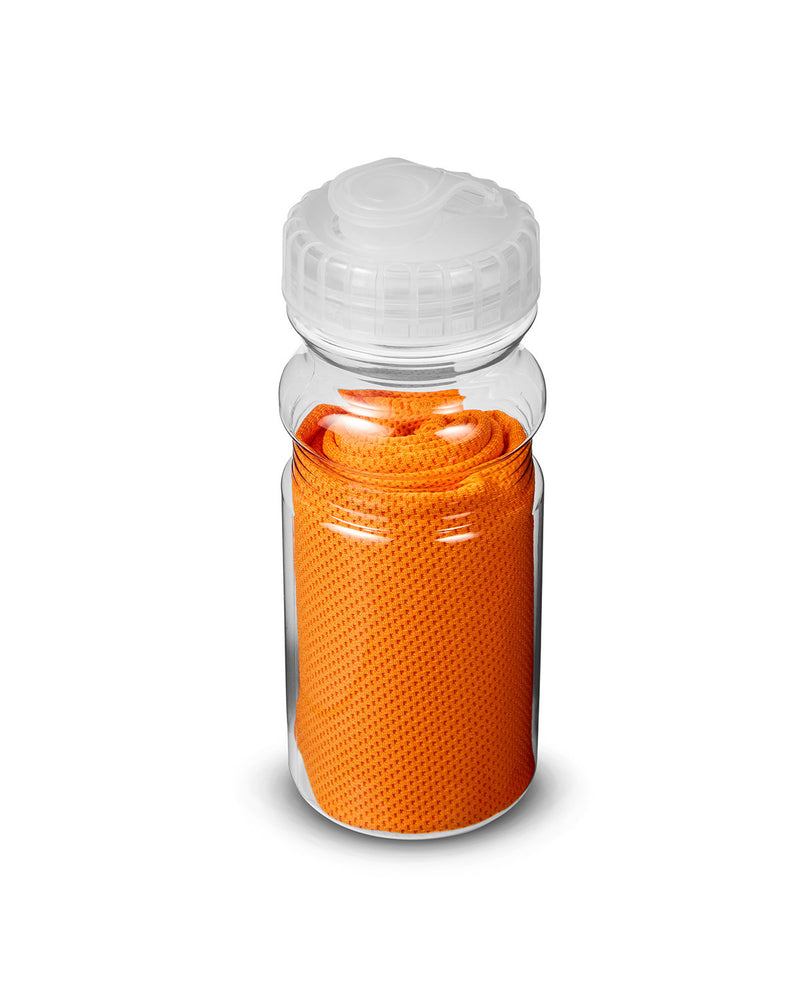 Prime Line Cooling Towel In Water Bottle