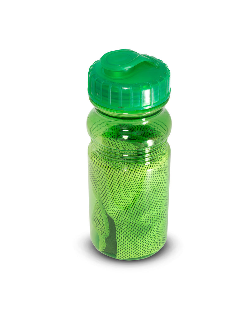 Prime Line Cooling Towel In Water Bottle