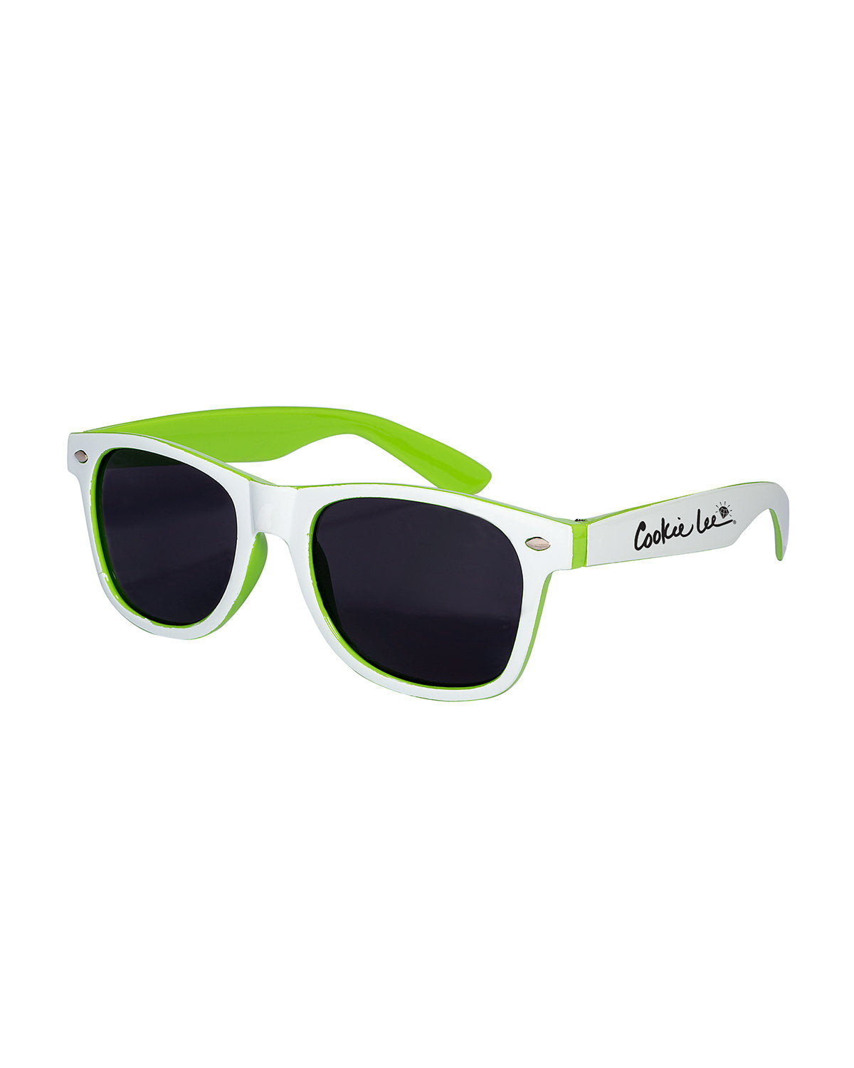 Prime Line Two-Tone Glossy Sunglasses - Black-Orange Prime Line