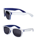 Prime Line Two-Tone Glossy Sunglasses - Black-Orange Prime Line