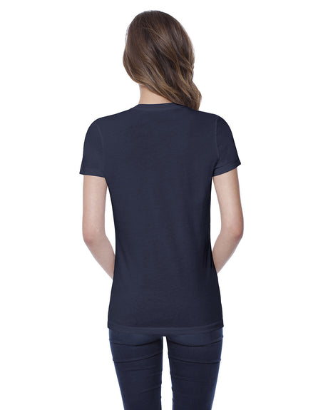 StarTee Ladies' Cotton Crew Neck T-shirt Womens Apparel Shirts & Tops