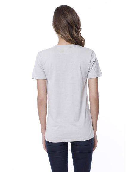 StarTee Ladies' Cotton Crew Neck T-shirt Womens Apparel Shirts & Tops