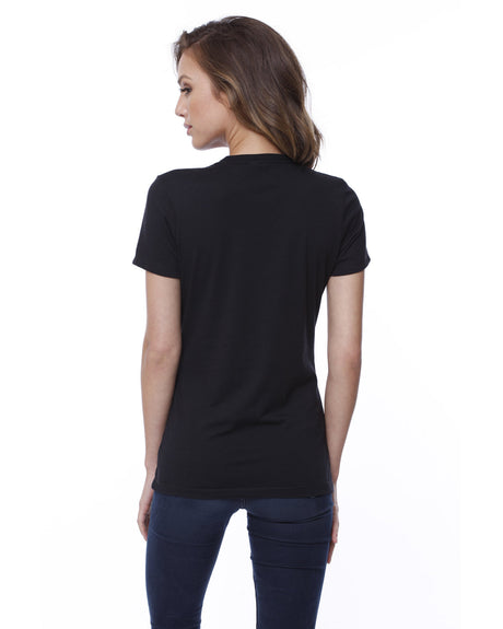 StarTee Ladies' Cotton Crew Neck T-shirt Womens Apparel Shirts & Tops