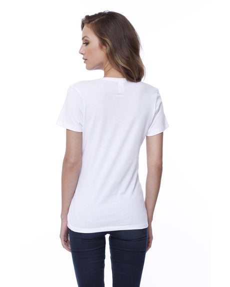 StarTee Ladies' Cotton Crew Neck T-shirt Womens Apparel Shirts & Tops