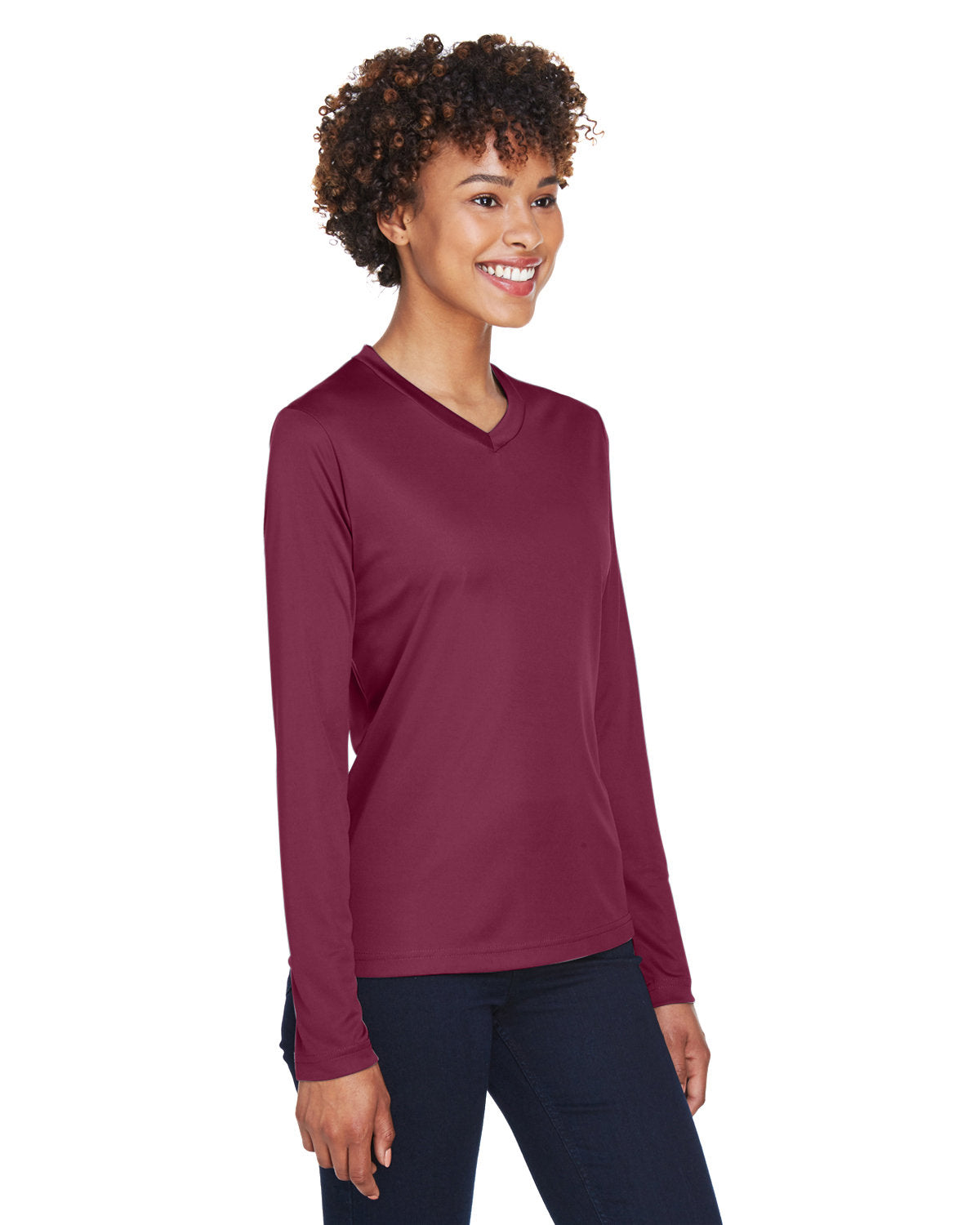 Team 365 Ladies' Zone Performance Long-Sleeve T-Shirt Team 365