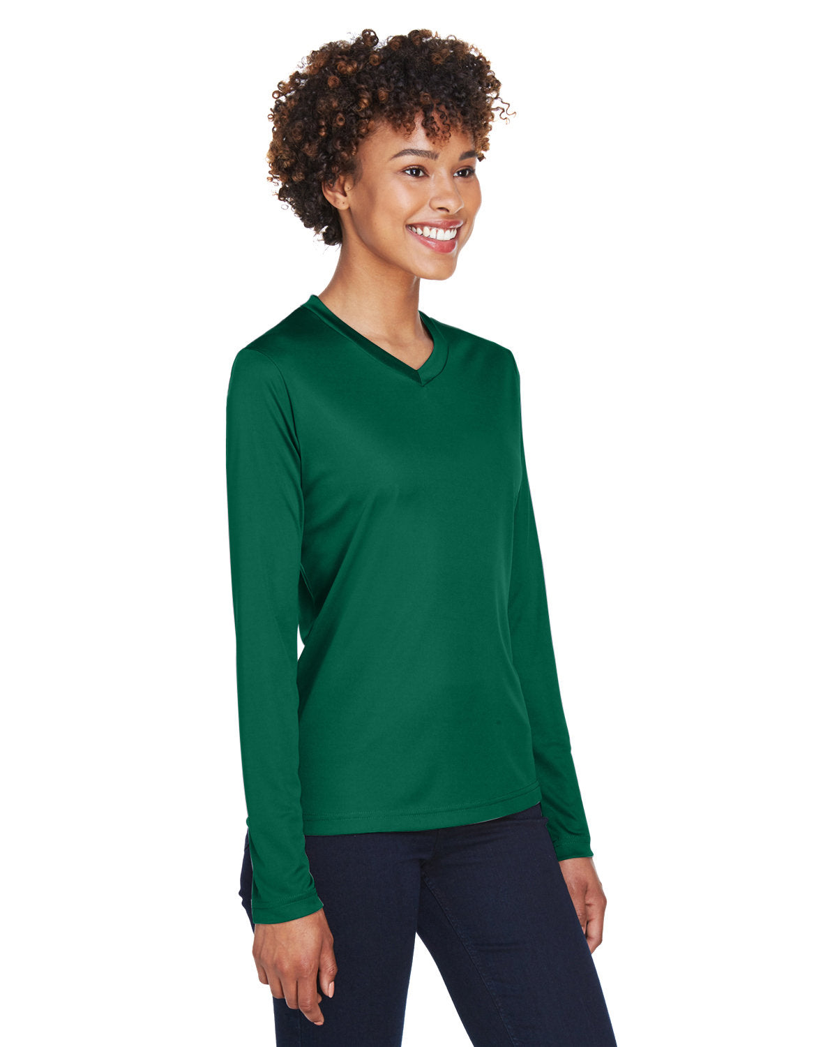 Team 365 Ladies' Zone Performance Long-Sleeve T-Shirt Team 365