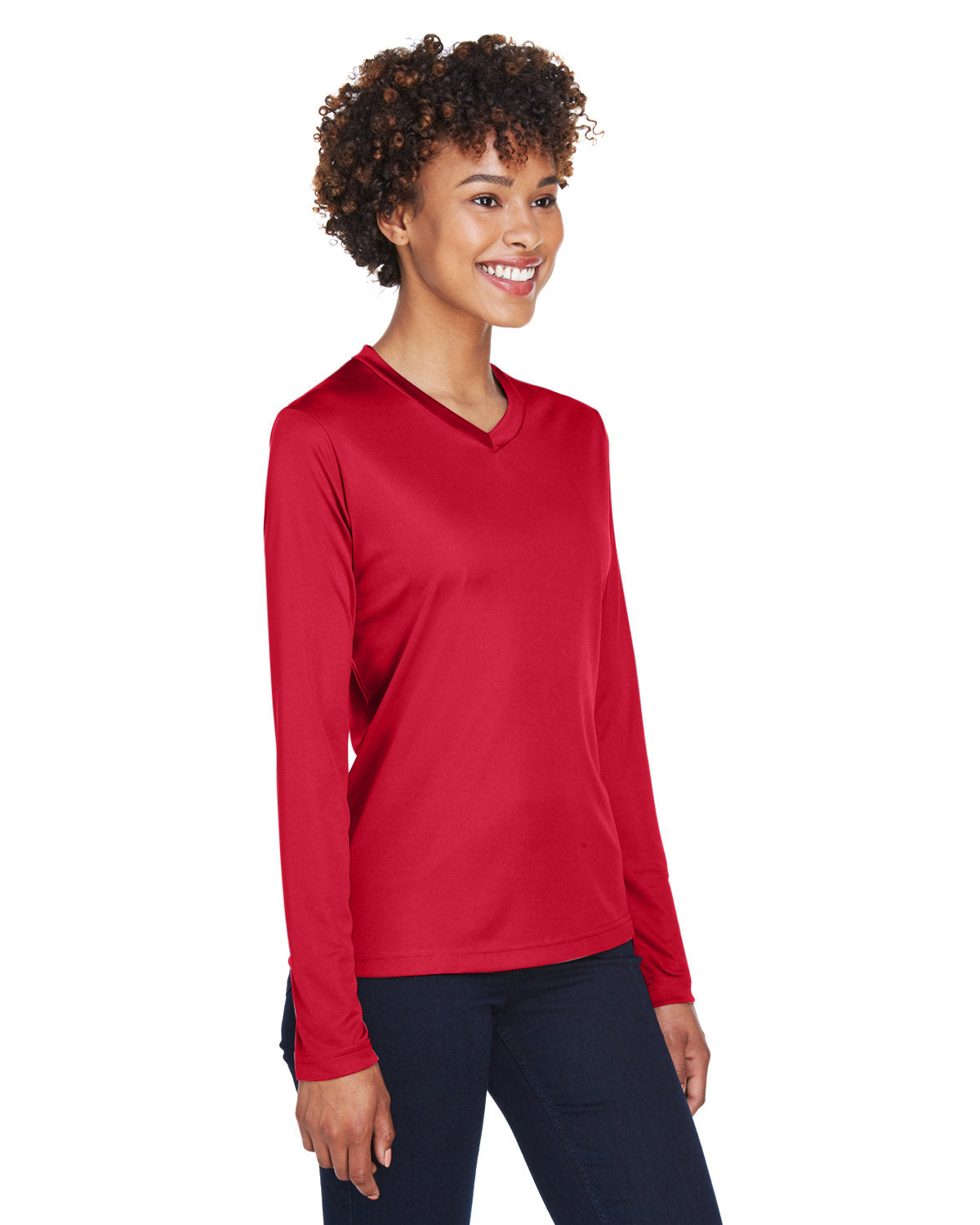 Team 365 Ladies' Zone Performance Long-Sleeve T-Shirt Team 365
