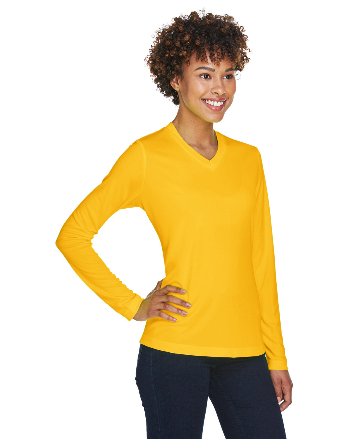 Team 365 Ladies' Zone Performance Long-Sleeve T-Shirt Team 365