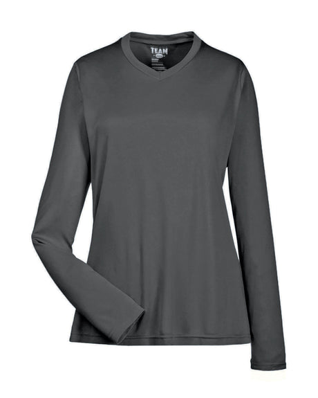 Team 365 Ladies' Zone Performance Long-Sleeve T-Shirt Team 365