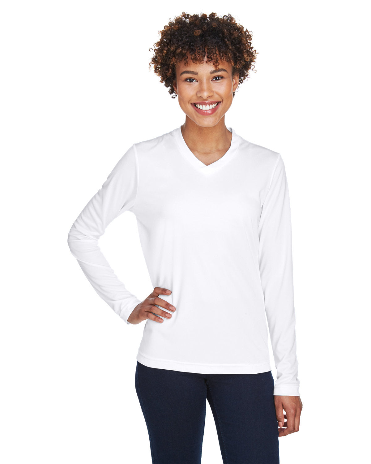Team 365 Ladies' Zone Performance Long-Sleeve T-Shirt Team 365