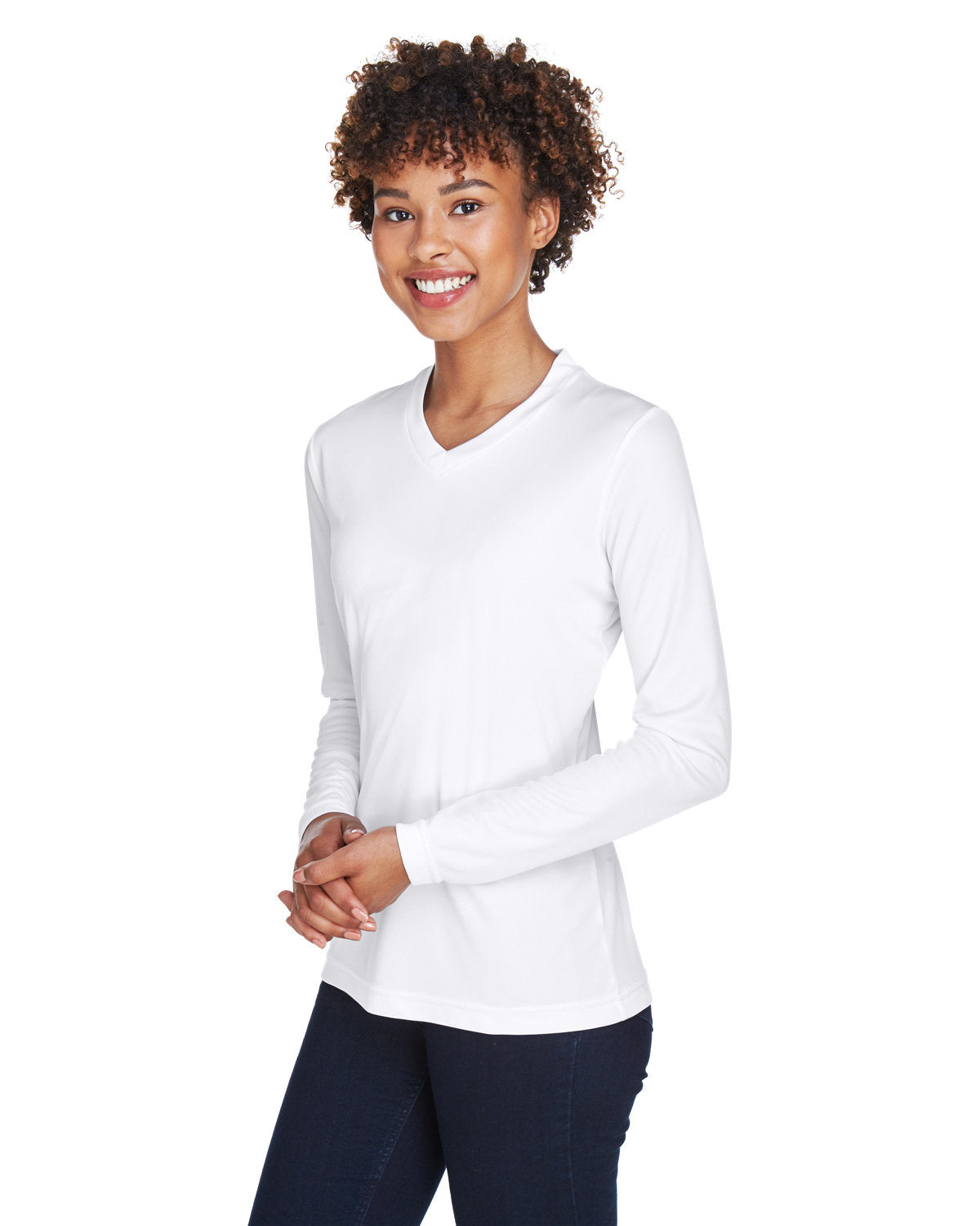 Team 365 Ladies' Zone Performance Long-Sleeve T-Shirt Team 365