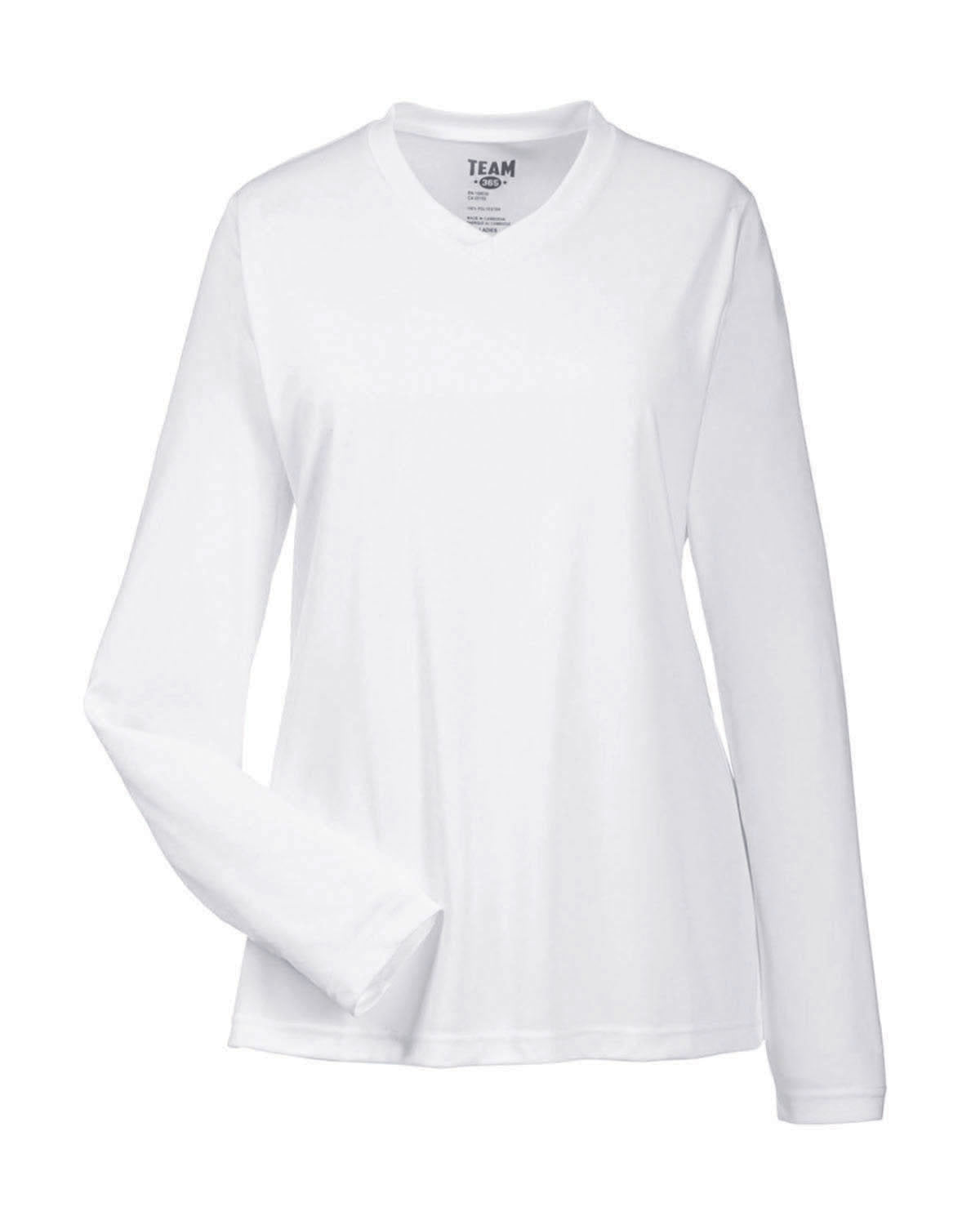 Team 365 Ladies' Zone Performance Long-Sleeve T-Shirt Team 365