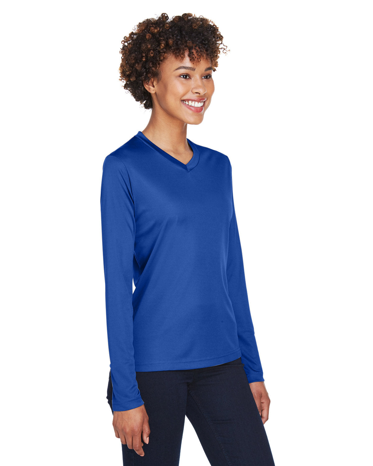 Team 365 Ladies' Zone Performance Long-Sleeve T-Shirt Team 365