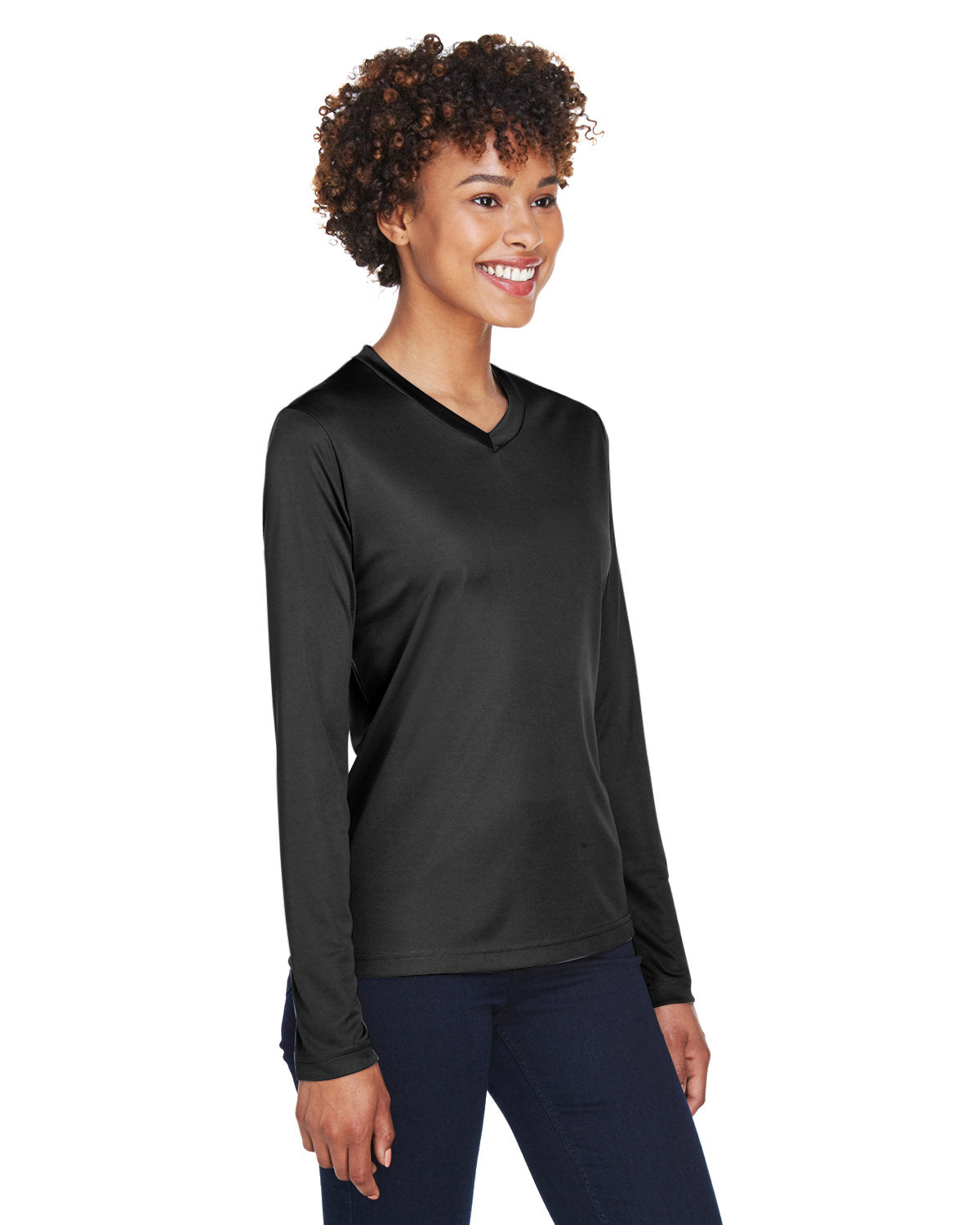 Team 365 Ladies' Zone Performance Long-Sleeve T-Shirt Team 365