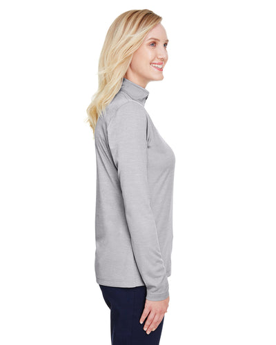 Team 365 Ladies' Zone Sonic Heather Performance Quarter-Zip