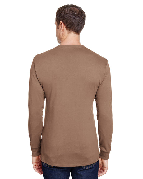 Hanes Men's Workwear Long Sleeve Pocket T-Shirt Hanes