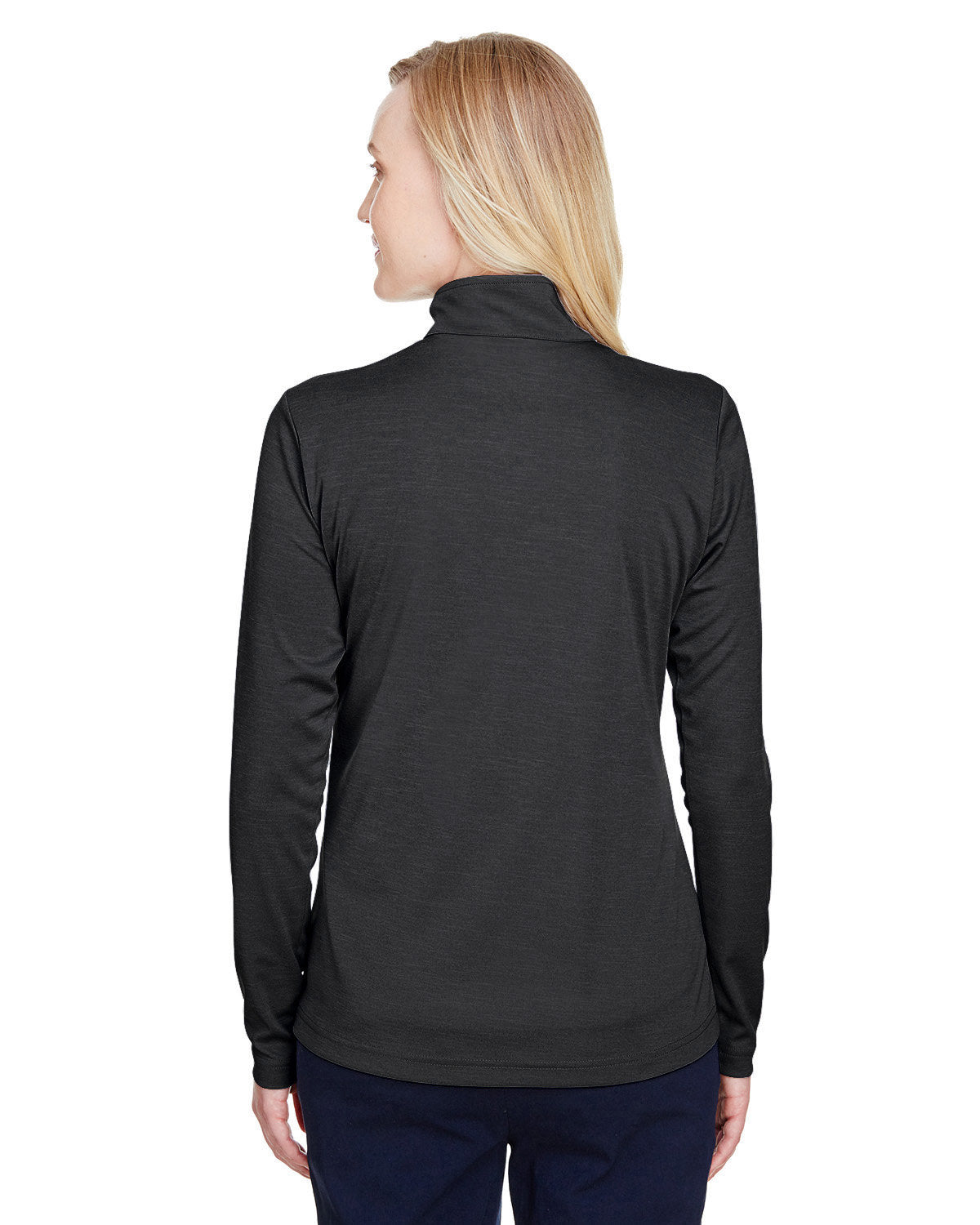 Team 365 Ladies' Zone Sonic Heather Performance Quarter-Zip