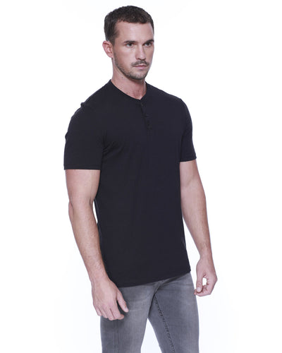 StarTee Men's Henley