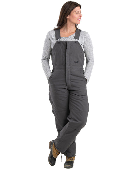 Berne Ladies' Softstone Duck Insulated Bib Overall Berne