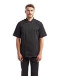 Artisan Collection by Reprime Unisex Short-Sleeve Sustainable Chef's Jacket Reprime