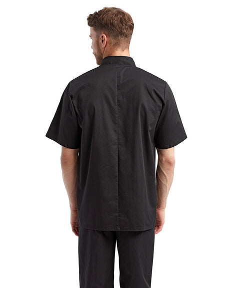 Artisan Collection by Reprime Unisex Short-Sleeve Sustainable Chef's Jacket Reprime