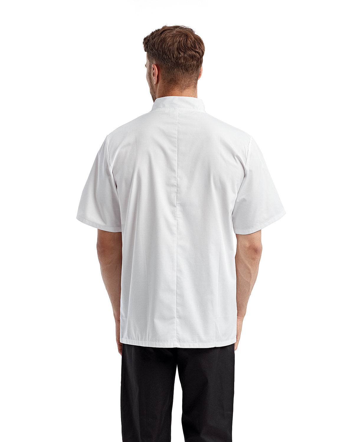 Artisan Collection by Reprime Unisex Short-Sleeve Sustainable Chef's Jacket Reprime
