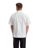 Artisan Collection by Reprime Unisex Short-Sleeve Sustainable Chef's Jacket Reprime