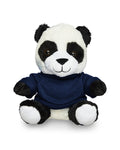 Prime Line 7" Plush Panda With T-Shirt Prime Line