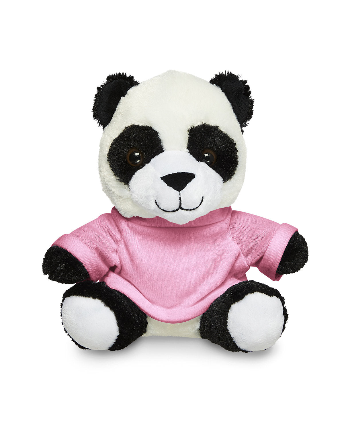 Prime Line 7" Plush Panda With T-Shirt Prime Line