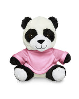 Prime Line 7" Plush Panda With T-Shirt Prime Line