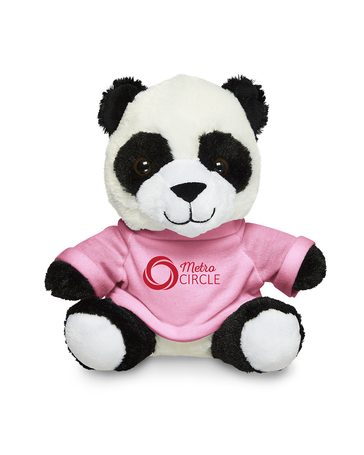 Prime Line 7" Plush Panda With T-Shirt Prime Line