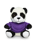 Prime Line 7" Plush Panda With T-Shirt Prime Line
