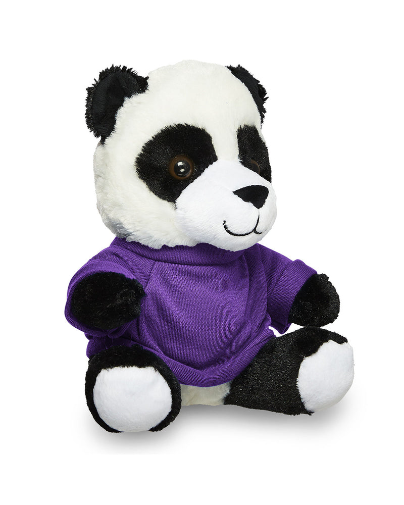 Prime Line 7" Plush Panda With T-Shirt