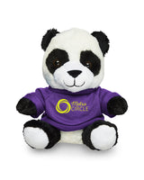 Prime Line 7" Plush Panda With T-Shirt Prime Line