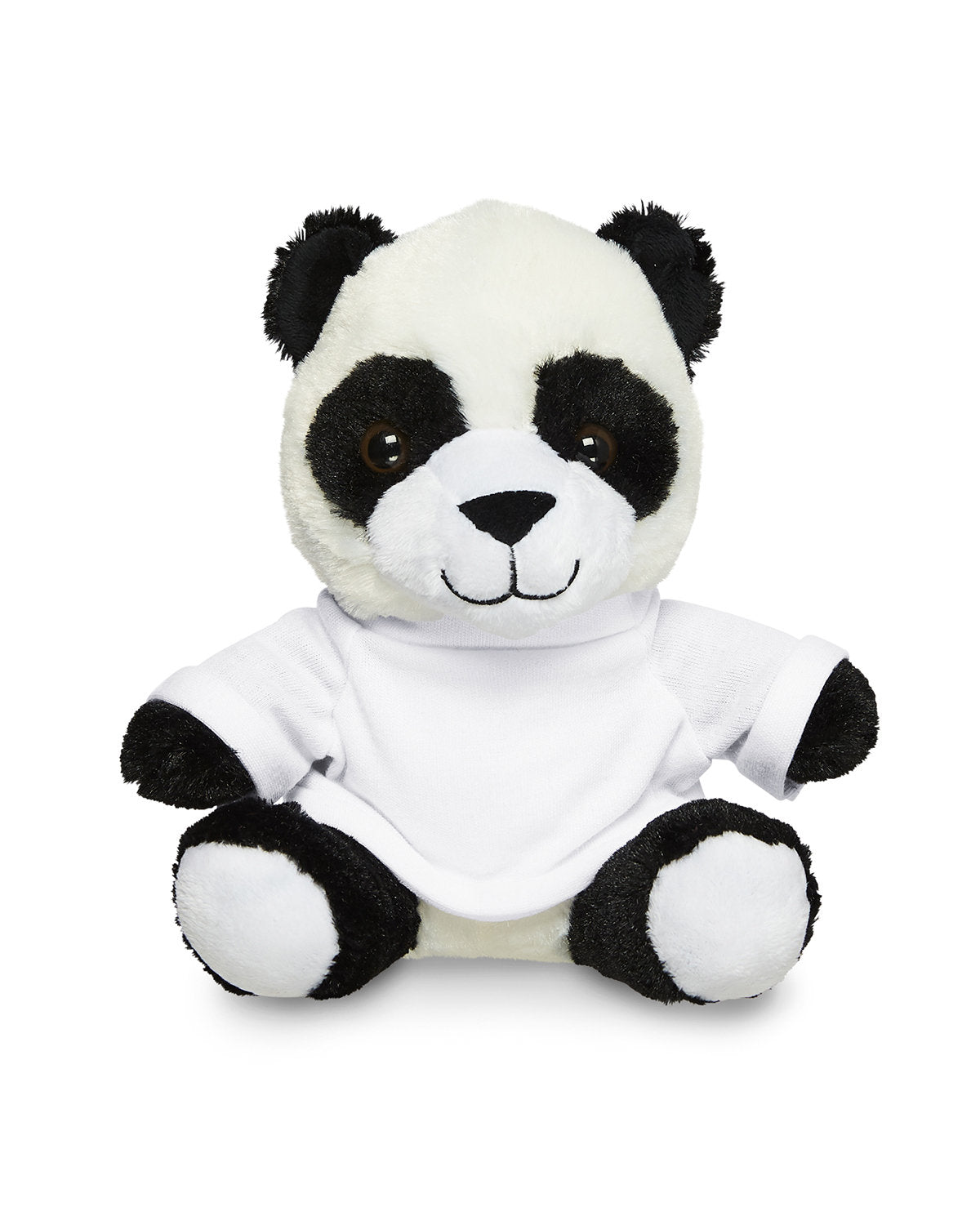 Prime Line 7" Plush Panda With T-Shirt Prime Line