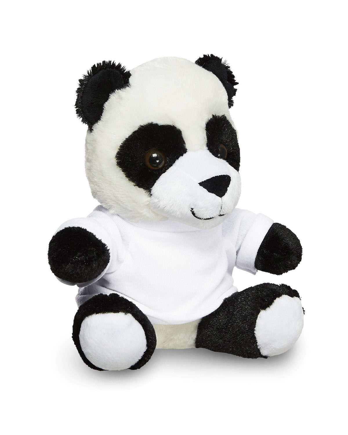 Prime Line 7" Plush Panda With T-Shirt Prime Line