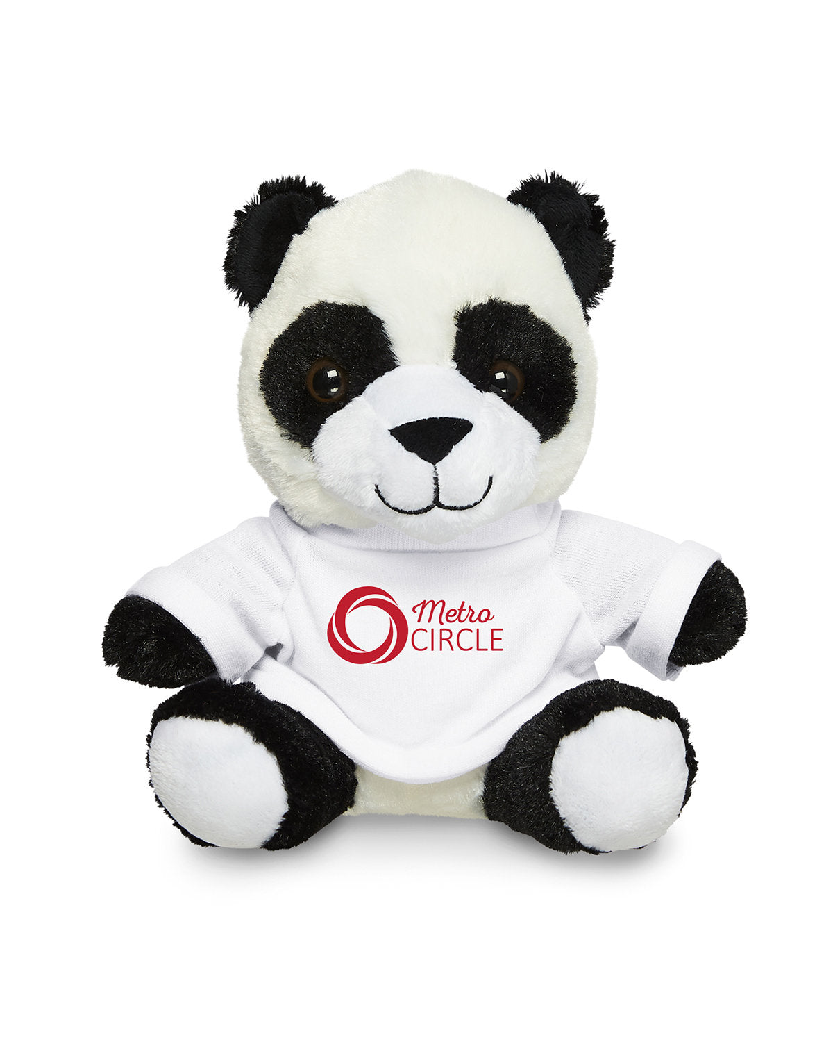 Prime Line 7" Plush Panda With T-Shirt Prime Line