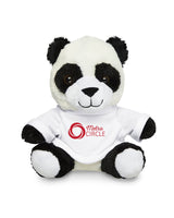 Prime Line 7" Plush Panda With T-Shirt Prime Line
